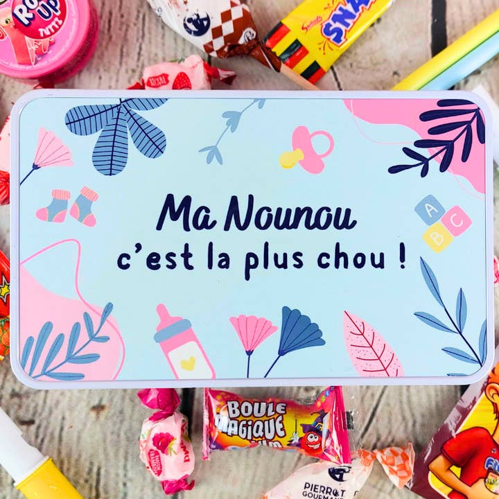 Génération Souvenirs - Wholesale Gummy - Retro candy box - My Nounou is the cutest1