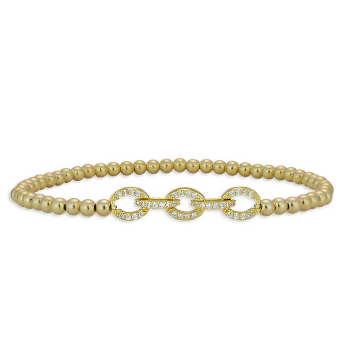 Bracelet Link Design pour la vente par Bozkurt Jewelry