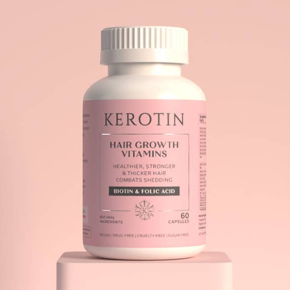 Hair Growth Vitamins for wholesale by Kerotin Hair Care