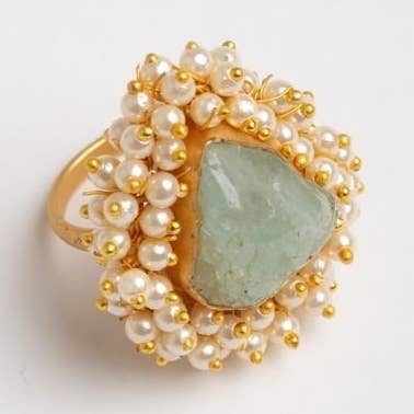 Aqua Grön Medveten Ring för wholesale av ACUS