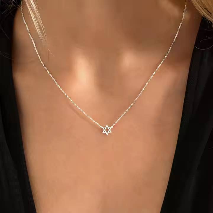 Koch La Ni Jewelry – wholesale Hänge-/berlockhalsband – Läckert Davidsstjärna halsband