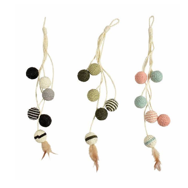 Cat Scratching Post Game With Balls – Bille - Bobby for wholesale by Croci S.p.A.