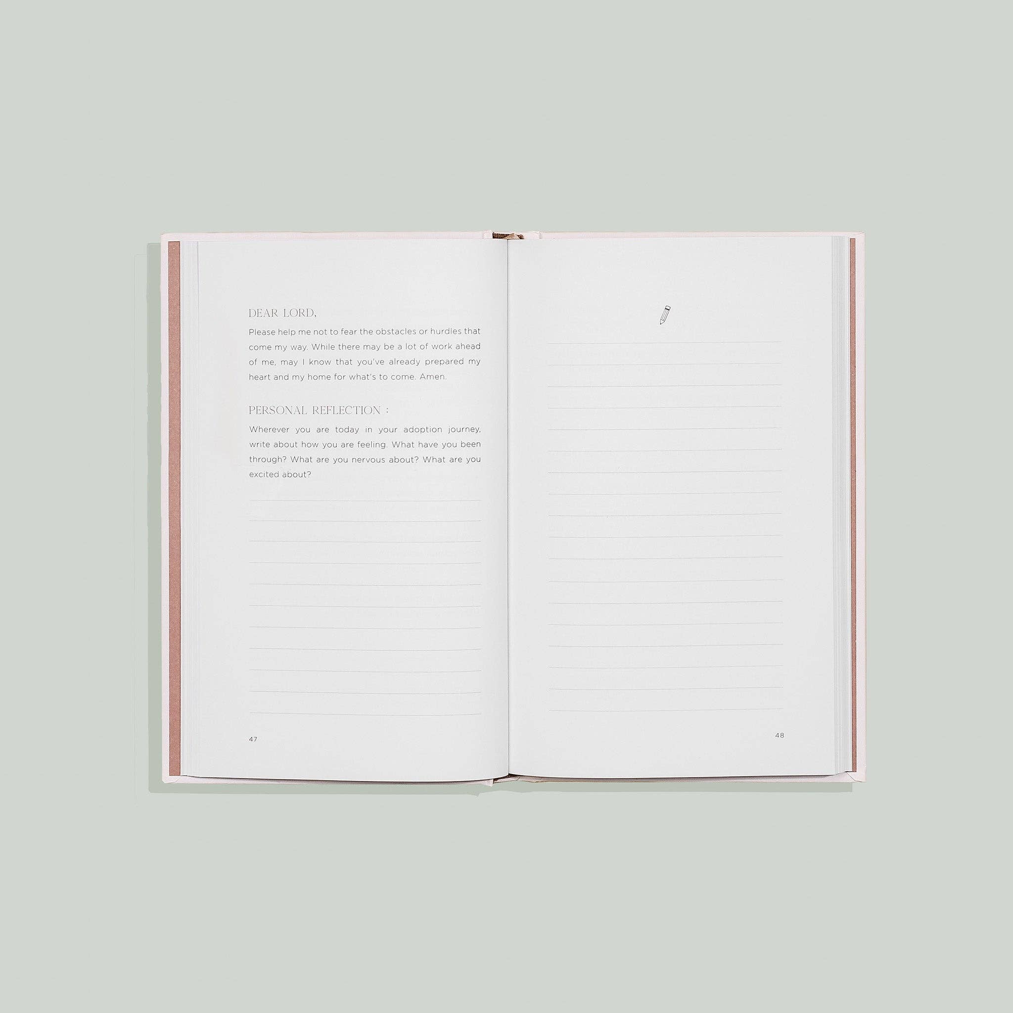 Paige Tate & Co. - Wholesale Journal/Diary - Blessed By Adoption - a guided journal for adoptive parents3