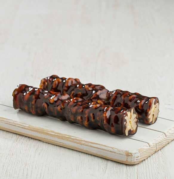 Aladdin - Wholesale Chocolate Covered Sweets - Bulgurlu | Natural Walnut Churchkhela with Mullberry Molasses (Gluten Free, No Added Sugar)2