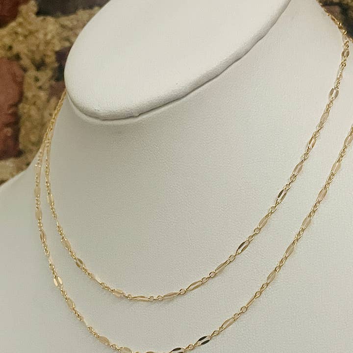 Mimi & Lu – wholesale Link & chain necklace – Mandaley Necklace