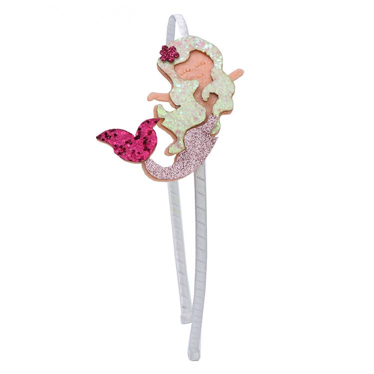 Sparkle Sisters by Couture Clips - Wholesale Fashion Headband - Kids - Pretty Mermaid Headband5