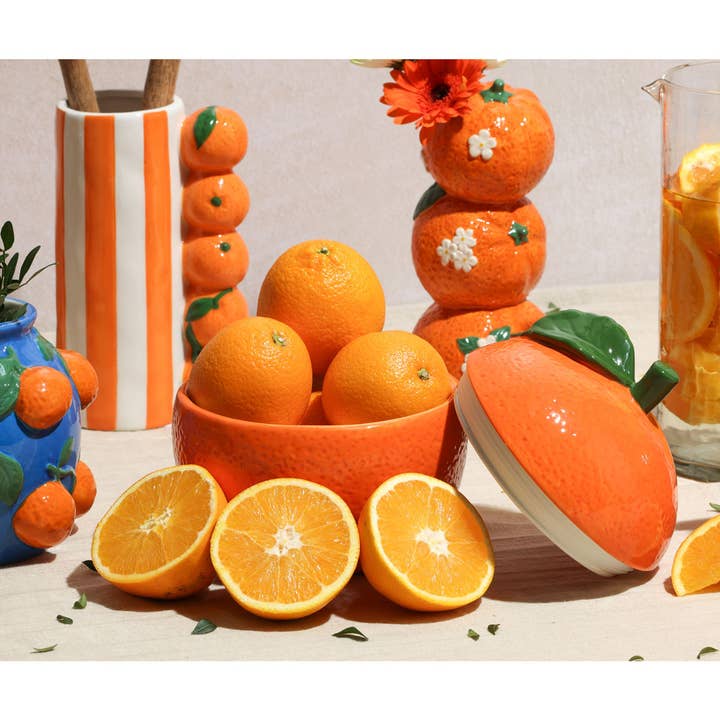 WIDDOP and Co. - Wholesale Vase - Hestia 21cm Triple Orange Vase