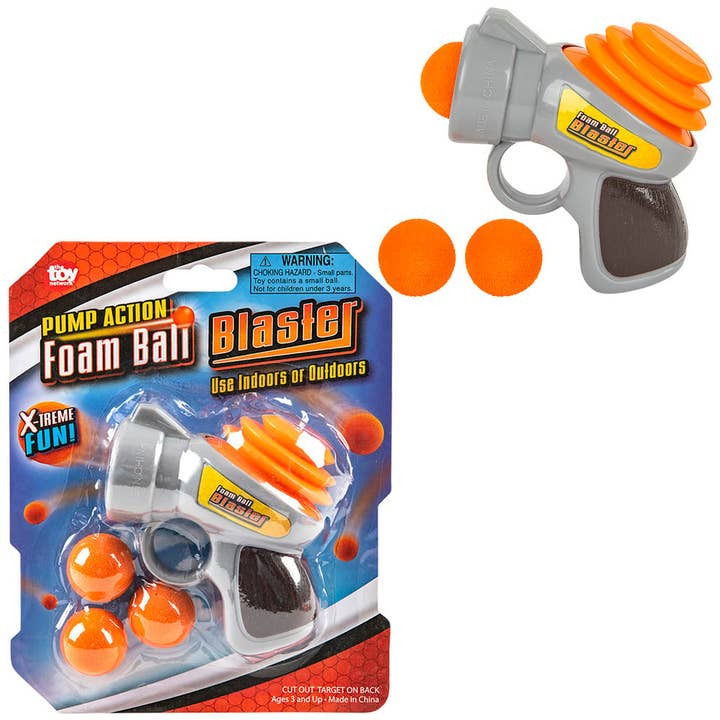 3.5" MINI BALL BLASTER LLB kids toys for wholesale by La Luna Bella - Toys