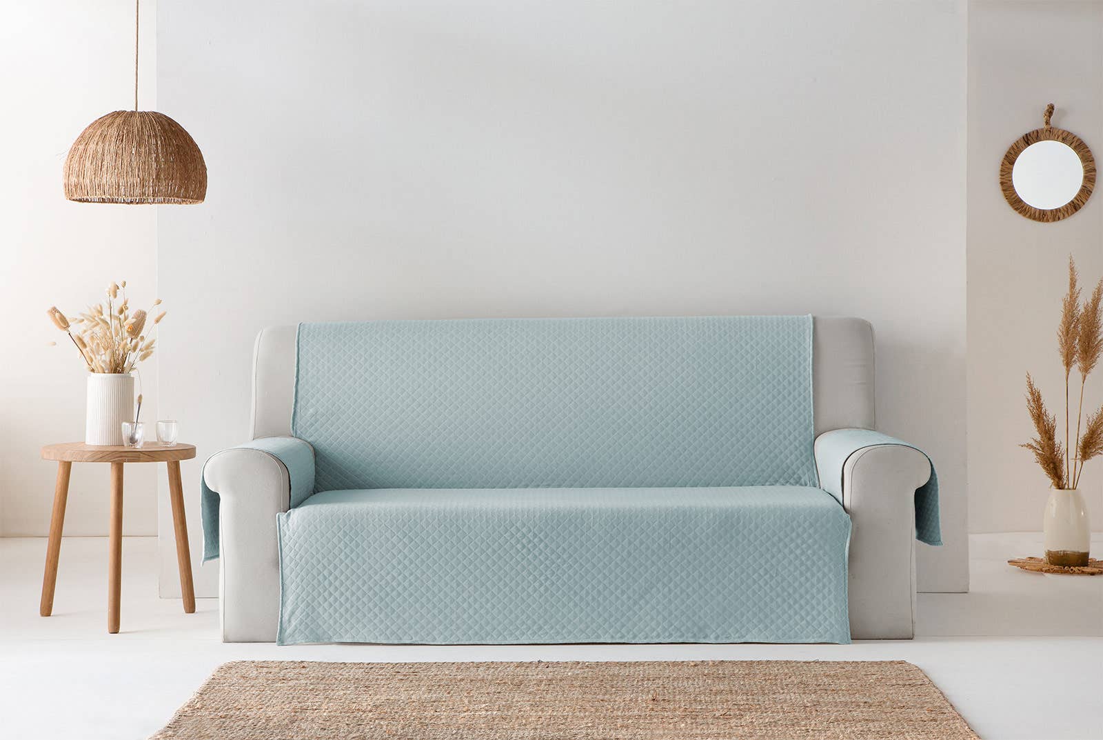 GAMUSI – Capa para cadeira/sofá por atacado – Capa de sofá lisa acolchoada algodão TRIVIAL45