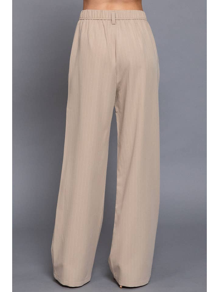 42POPS - Wholesale Pants - Women's - ".....Pin Stripe Woven Straight Pants3