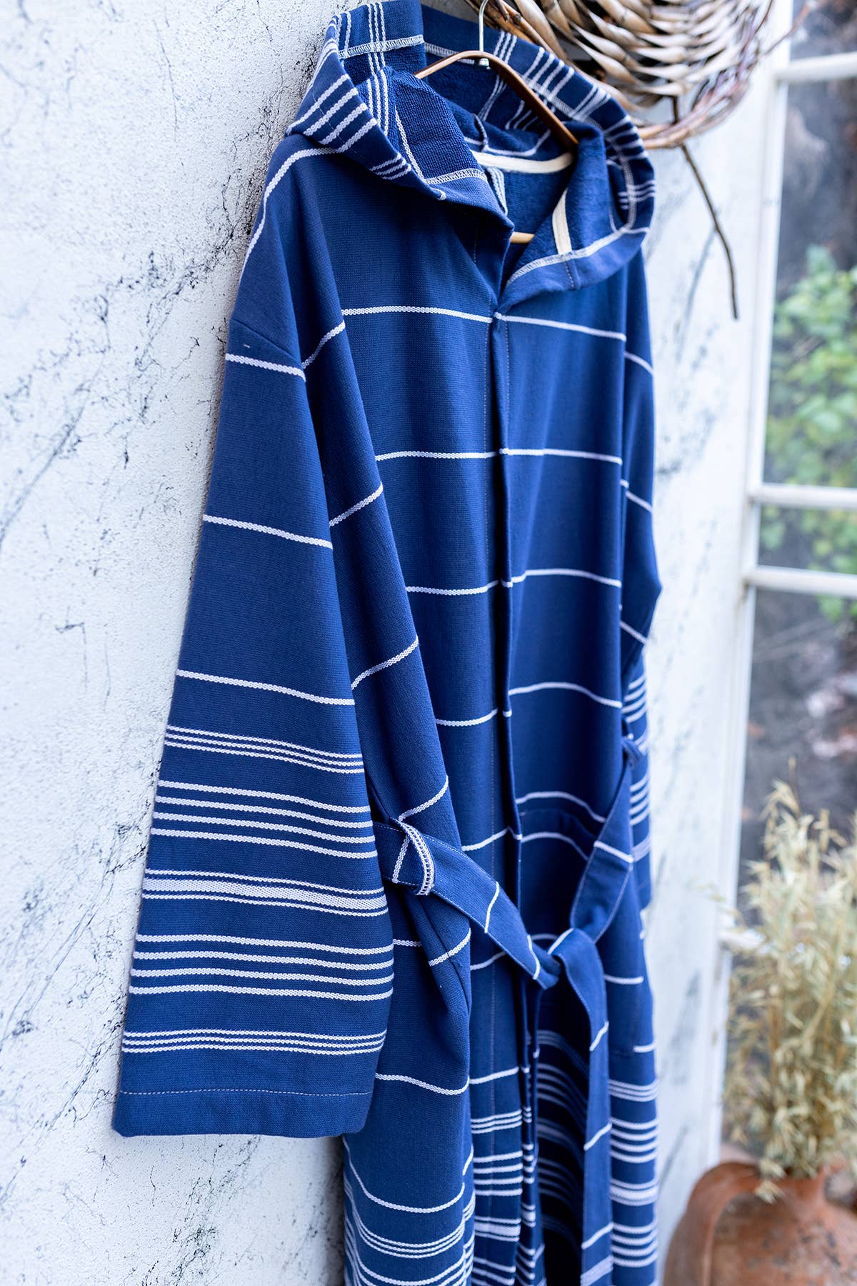 Kikoya – wholesale Robe – Unisex – Terrybacked Bathrobe Turkish Cotton Light Weight Hood Quick 27