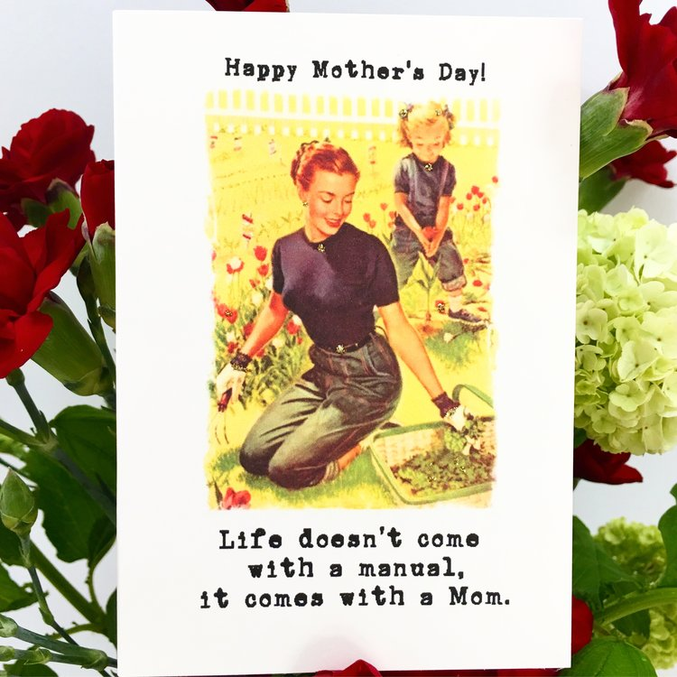 Paperlove Boutique - Wholesale Mother's Day Card - Mother's Day Life Manual1
