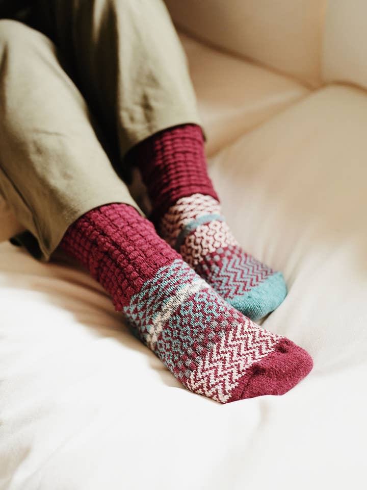 Solmate Socks - Wholesale Socks – Women's - Slouch Socks - Nori | Sustainably Made In The USA 1