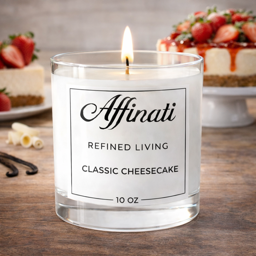 Affinati - Wholesale Jar/Filled Candle - Classic Cheesecake Original Candle2