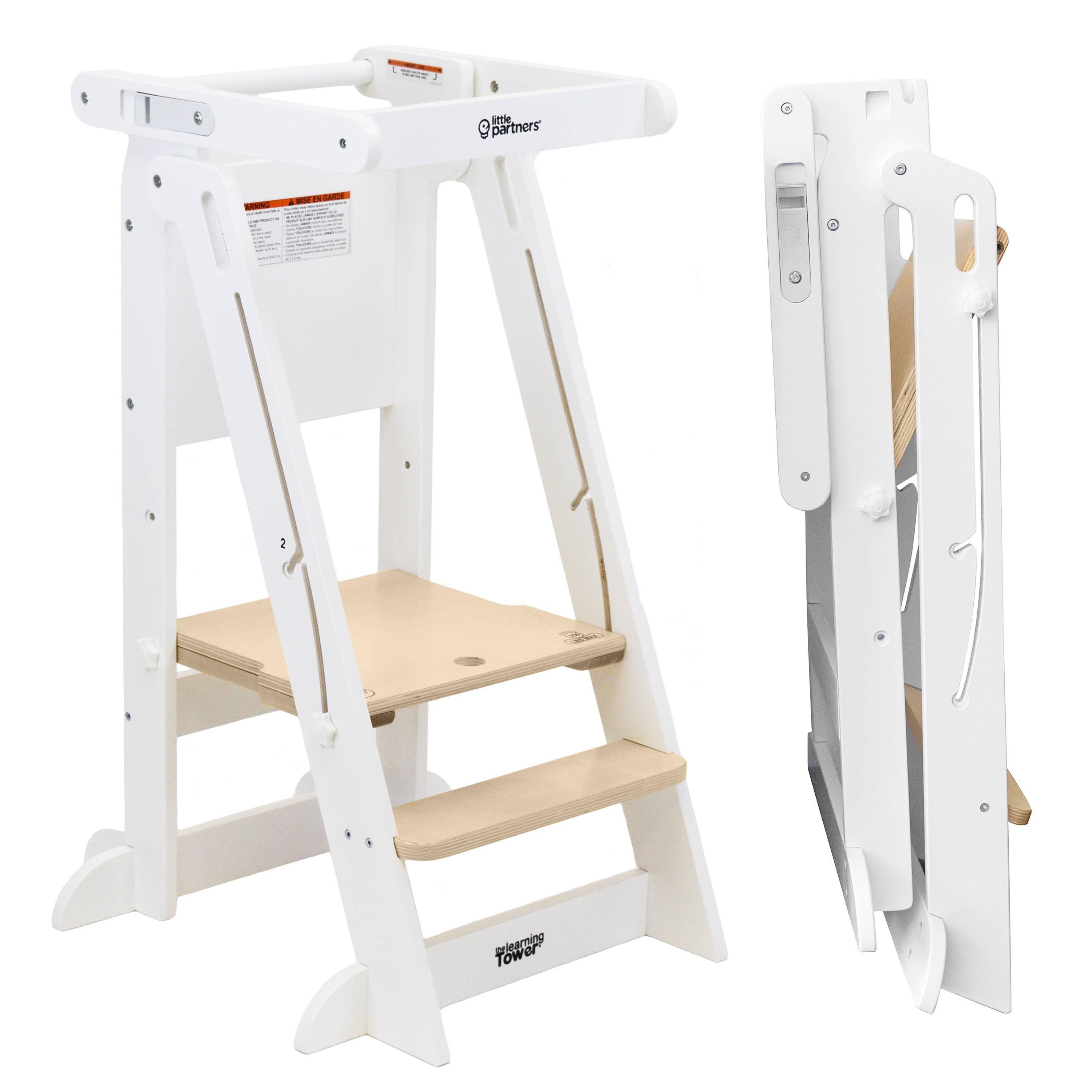 Little Partners - Vendita all'ingrosso Giocattolo in legno - Bambini - Torre di Apprendimento Pieghevole Learn ‘N Fold® per Bambini9