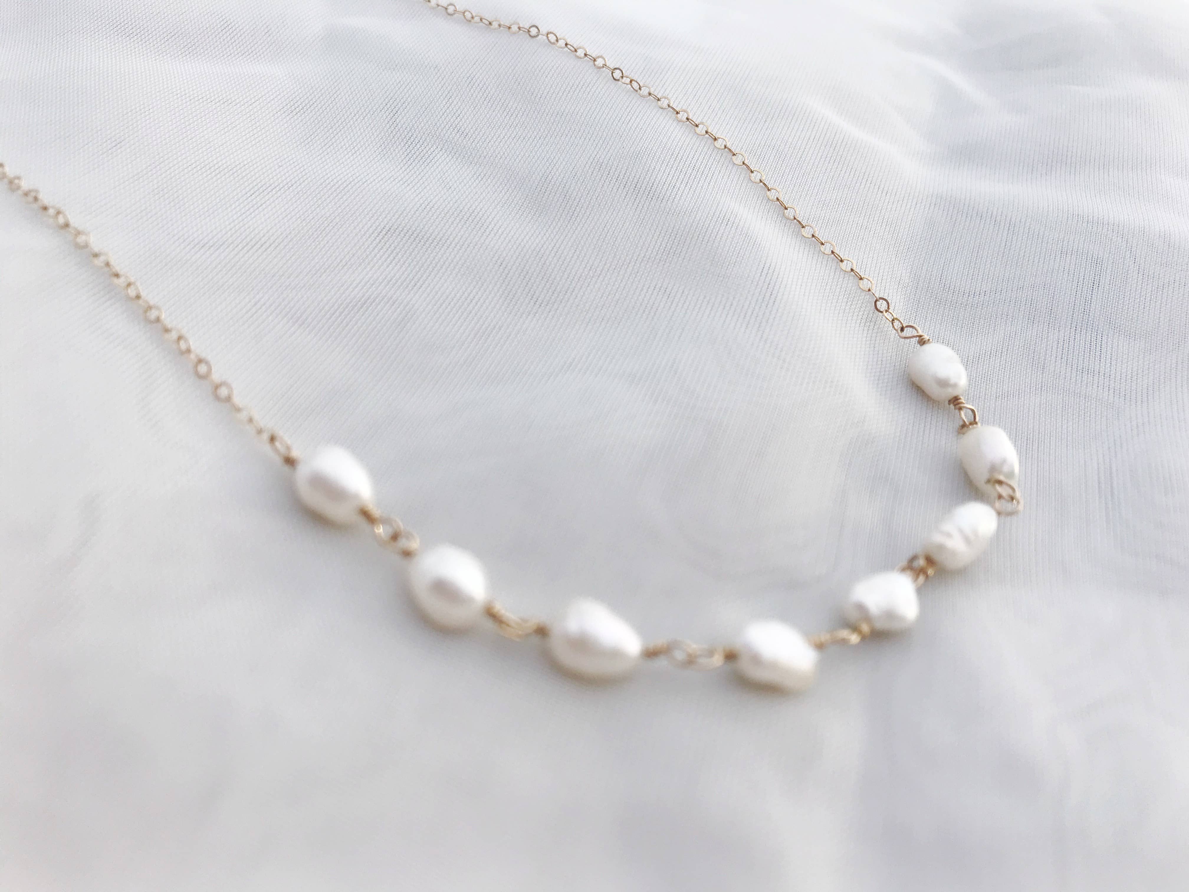 Olivia Lo Jewelry - Wholesale Beaded/Pearl Necklace - Jessica Necklace0