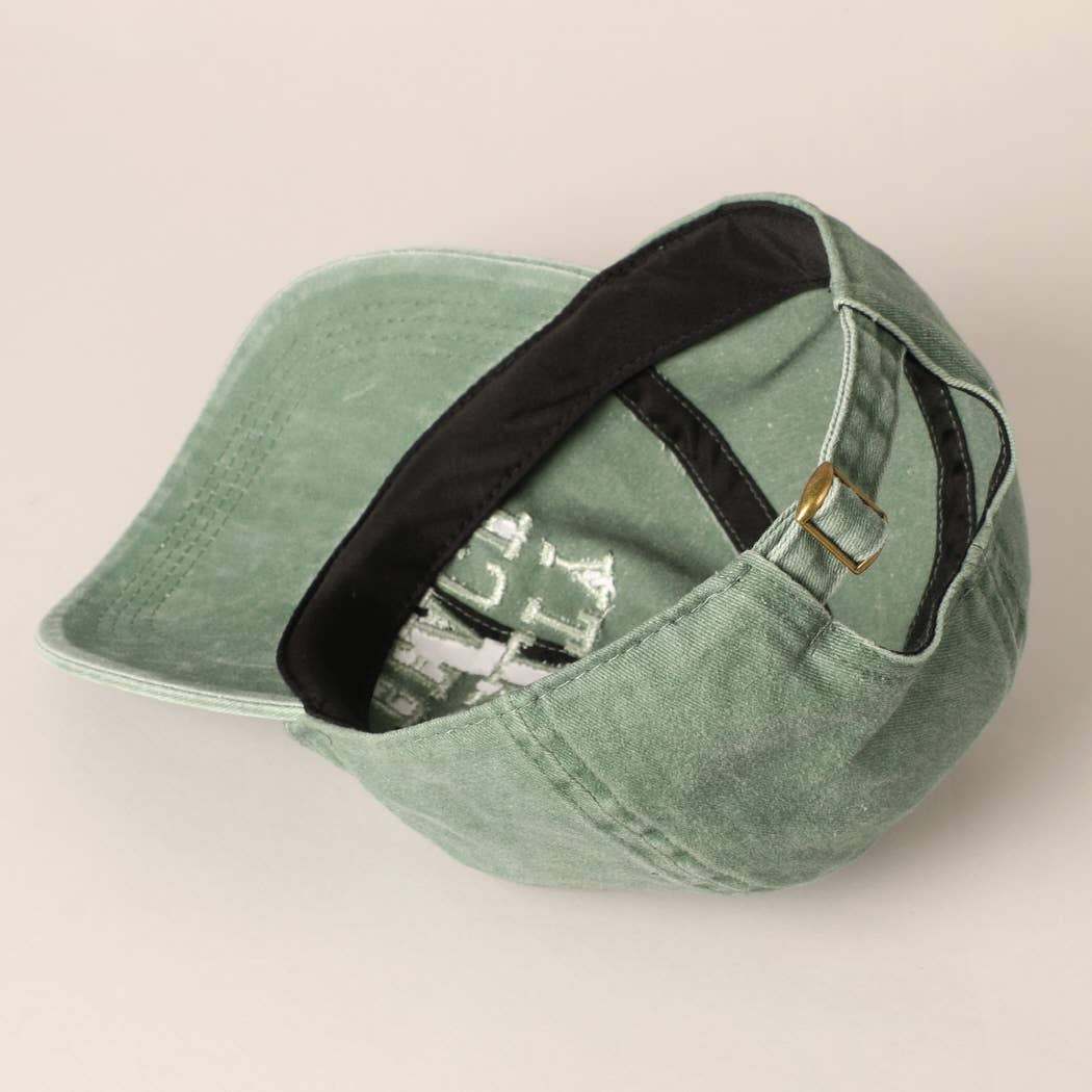 Fashion City - Wholesale Baseball Cap - Women's - Salty Beach Text Embroidery Baseball Cap19