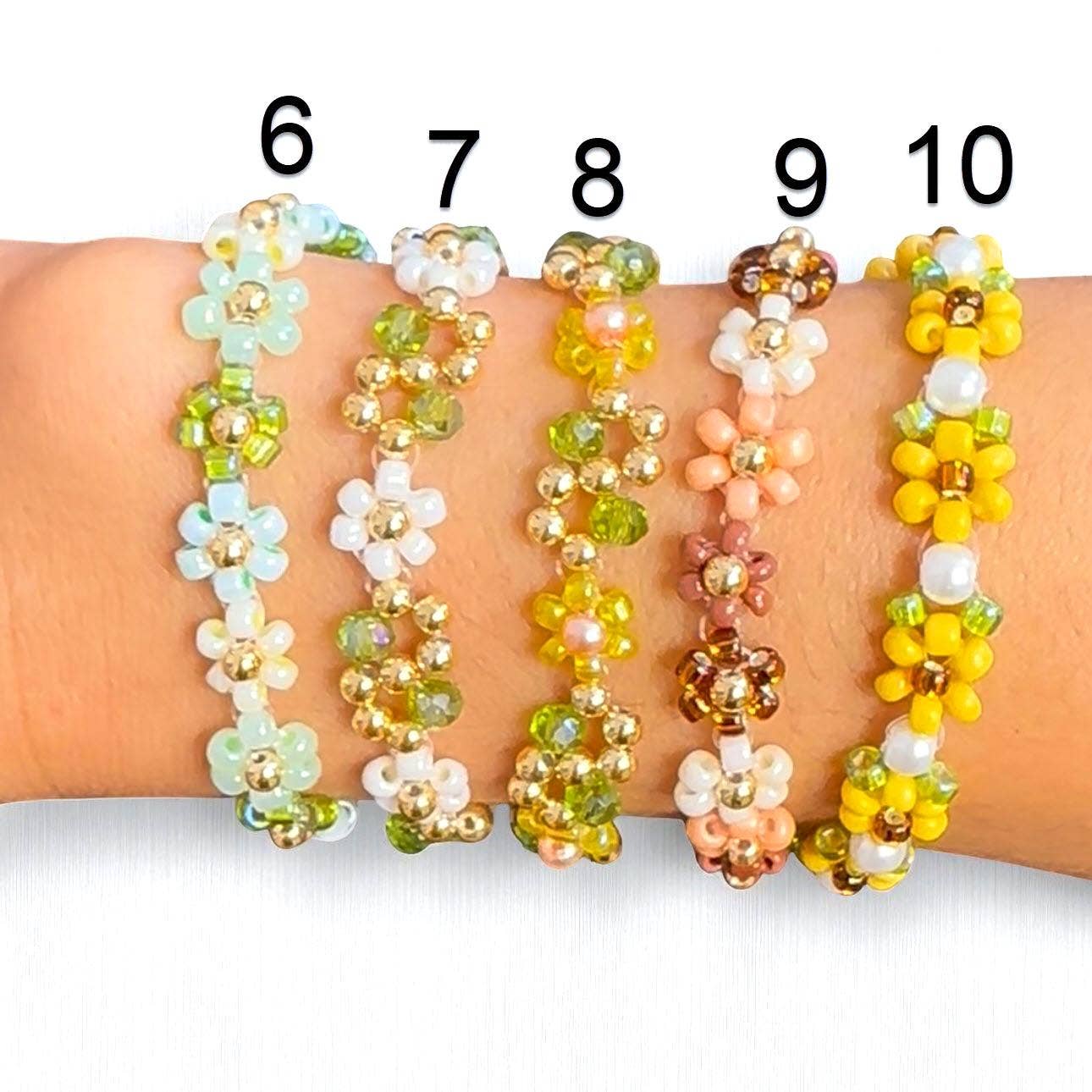 Soul Charms - Wholesale Beaded Bracelet - Japanese Miyuki Beaded Flower Bracelet1