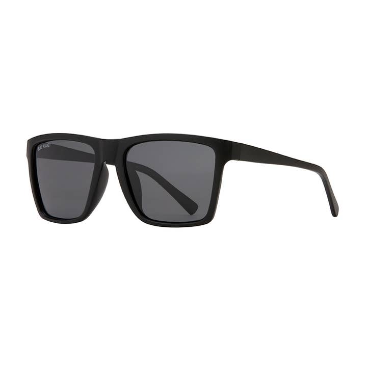 BP10401 - Atlas - Matte Onyx / Smoke Polarized Lens for wholesale by Blue Planet Eco-Eyewear