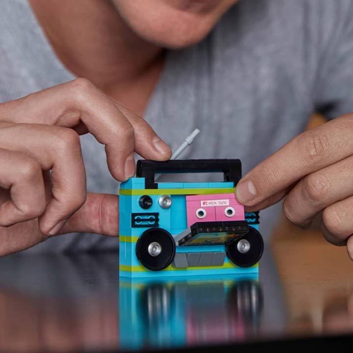 Brickcraft - Wholesale Building Set - Kids - MTV Boom Box