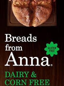 Mix di pane senza latticini e mais per la vendita all'ingrosso da parte di Breads From Anna