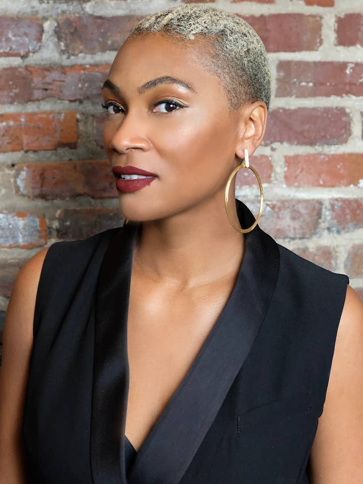 Round Brass Hoops for wholesale by Statements by Habibi