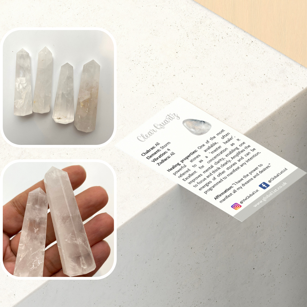 VIE - Vendita all'ingrosso Pietra/cristallo spirituale - Piccola torre obelisco 5-7 cm11