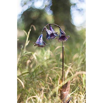 Recycled Metal Garden Artwork - Bluebell for wholesale by chi-africa