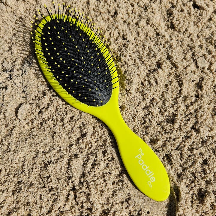 Citrus Splash Yellow - Detangling Hair Brush for wholesale by The Paddle Co. Australia