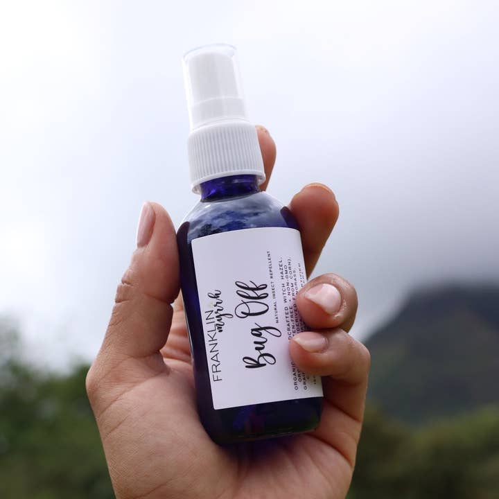 Bug Off All Natural Bug Spray for wholesale by FRANKLIN & myrrh