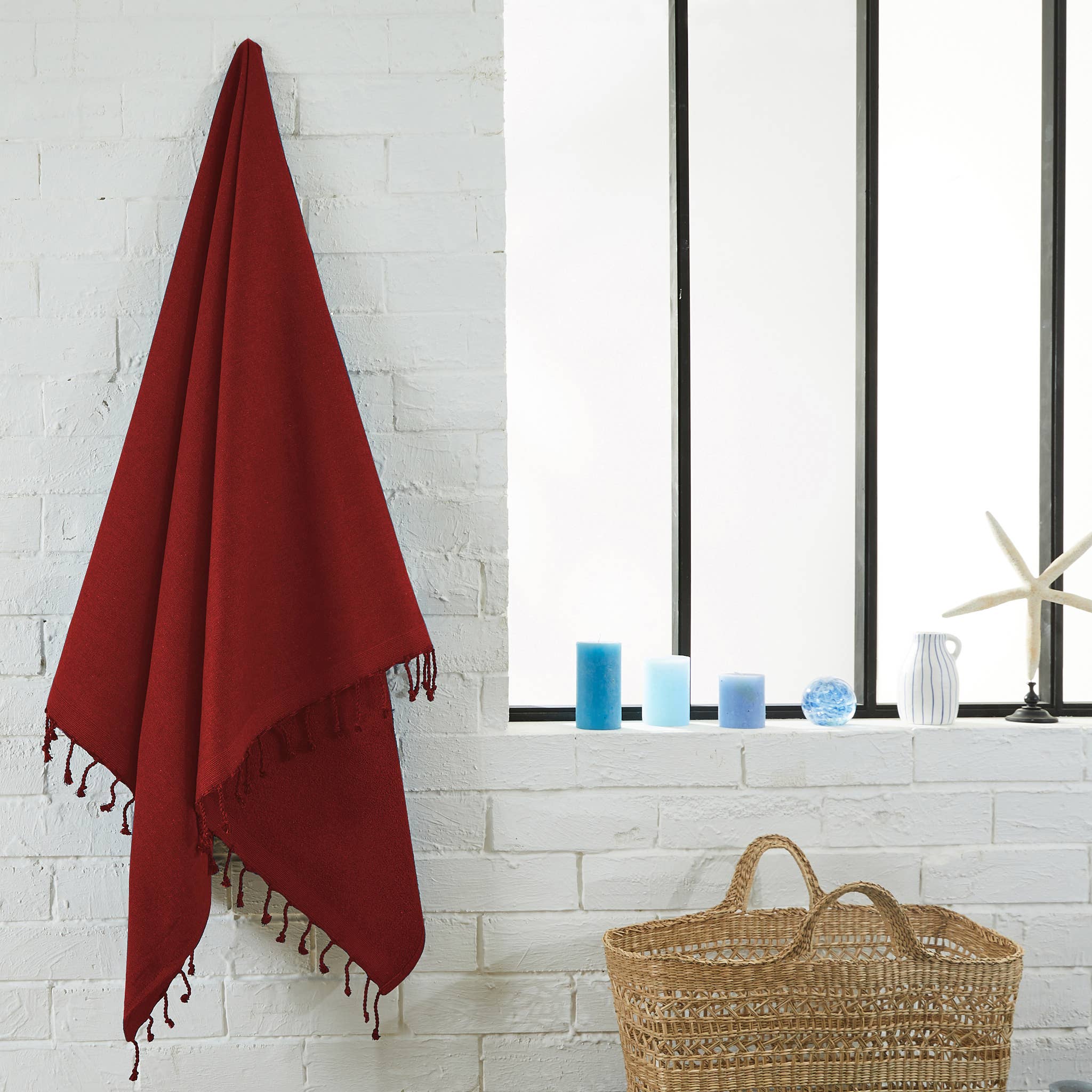 BY FOUTAS - Vente Serviette de plage - Terry Fouta - Beach and Hammam towel6