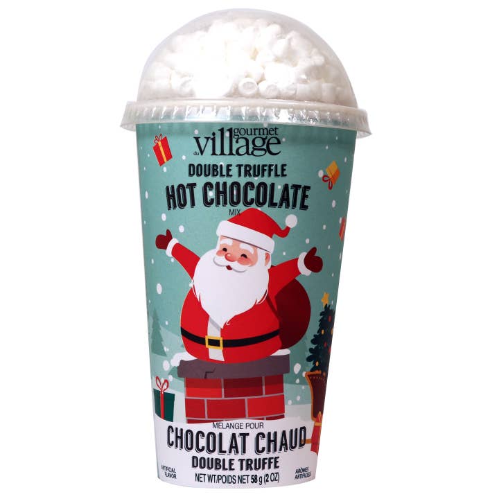 Hot Choc Cup Santa TD for wholesale by Gourmet Du Village
