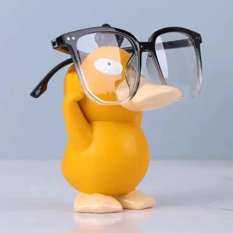 Support à lunettes Psykokwak mignon – Ornement d'affichage d'anime cadeau pour la vente par Holiday Farm