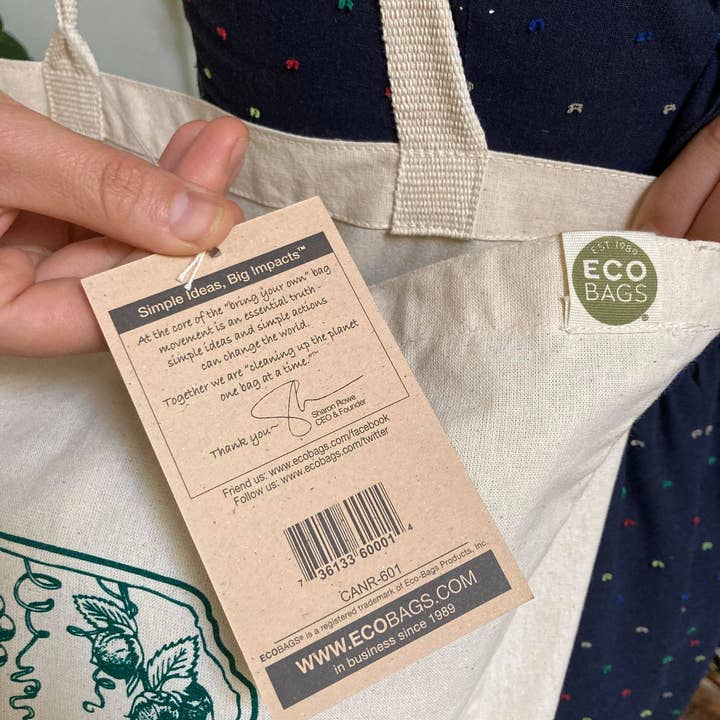 Plant Posse - Wholesale Draagtas - Uniseks - Herbivoregon draagtas van gerecycled canvas5