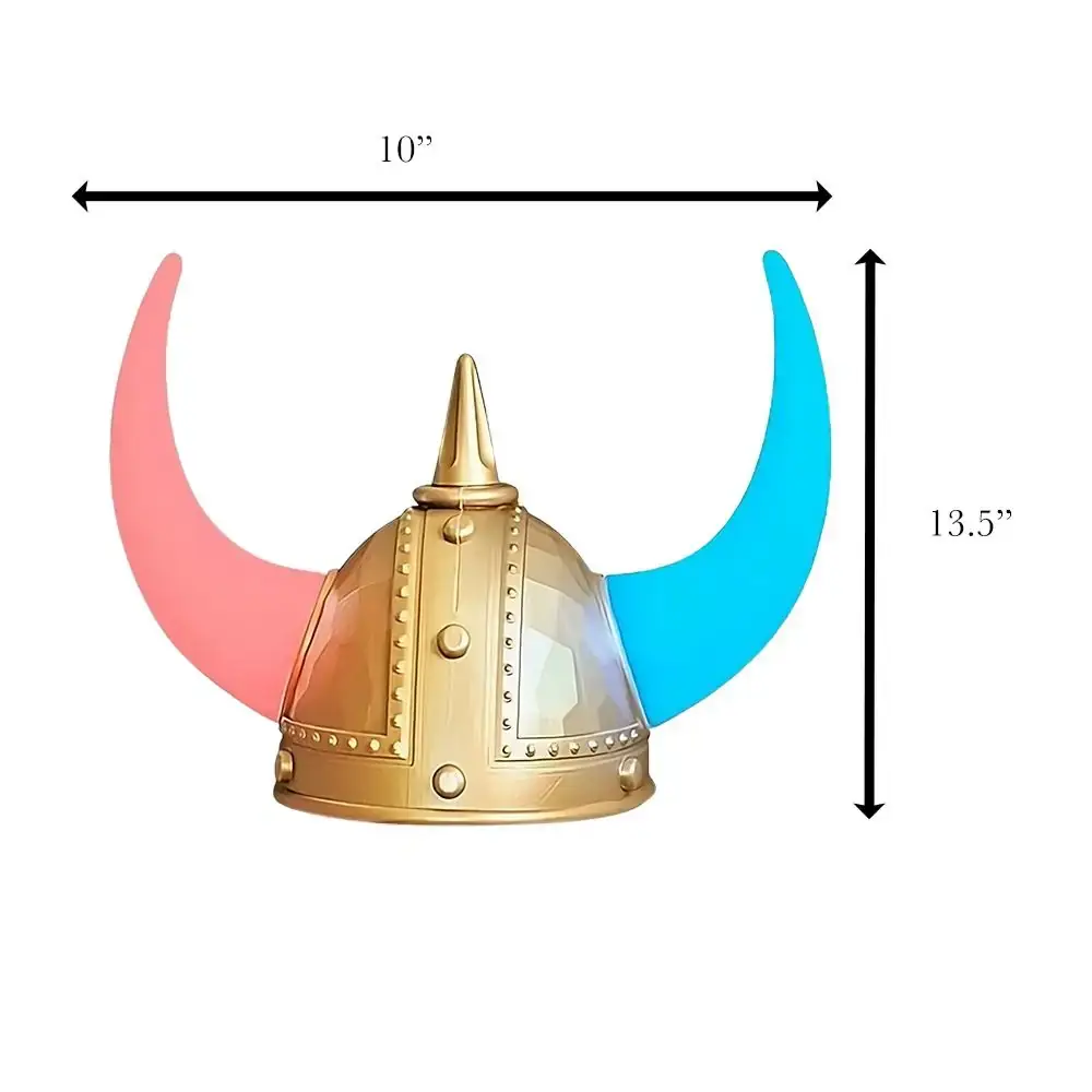 Blinkee.com, LLC - Wholesale Party Hat/Crown - Viking Helmet with Light Up Horns2