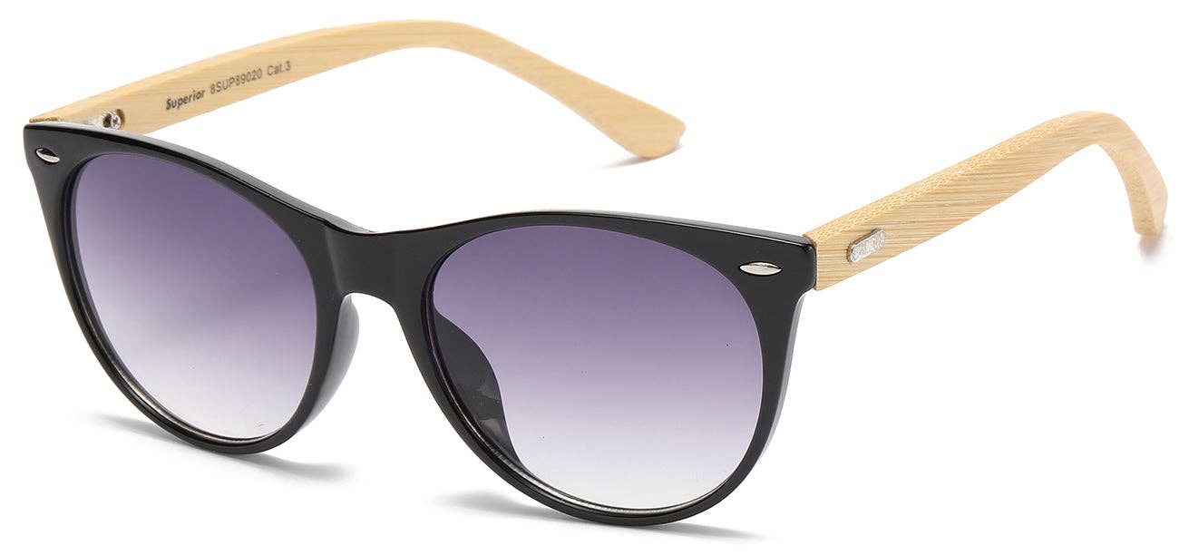 Luna Sunglasses - Vendita all'ingrosso Occhiali da sole - Unisex - Occhiali da sole Bamboo Temple - Unisex1