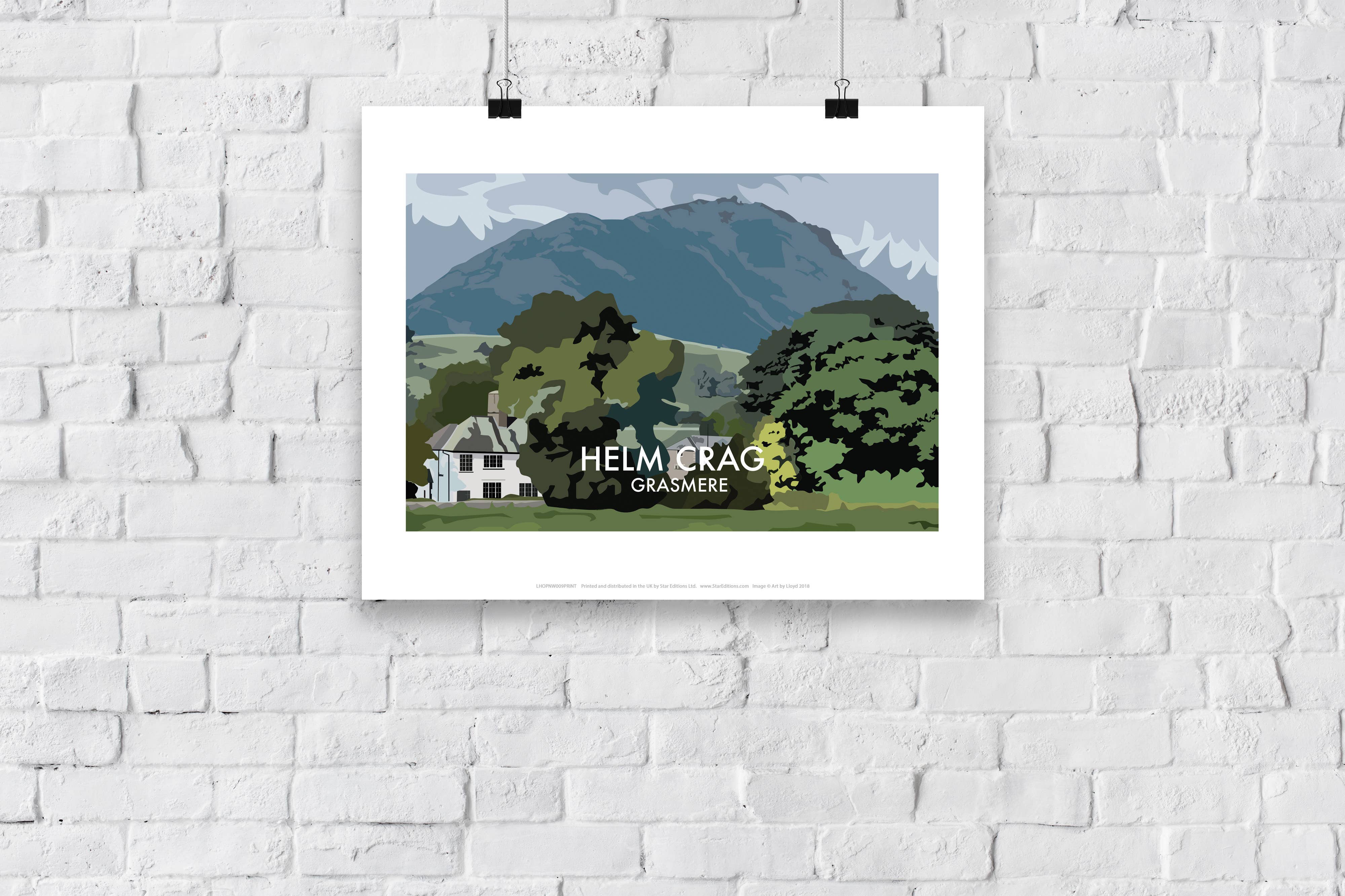 Star Editions – wholesale Art print – Helm Crag - Grasmere - 11X14” Premium Art Print2