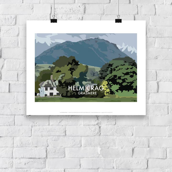 Star Editions – wholesale Art print – Helm Crag - Grasmere - 11X14” Premium Art Print2