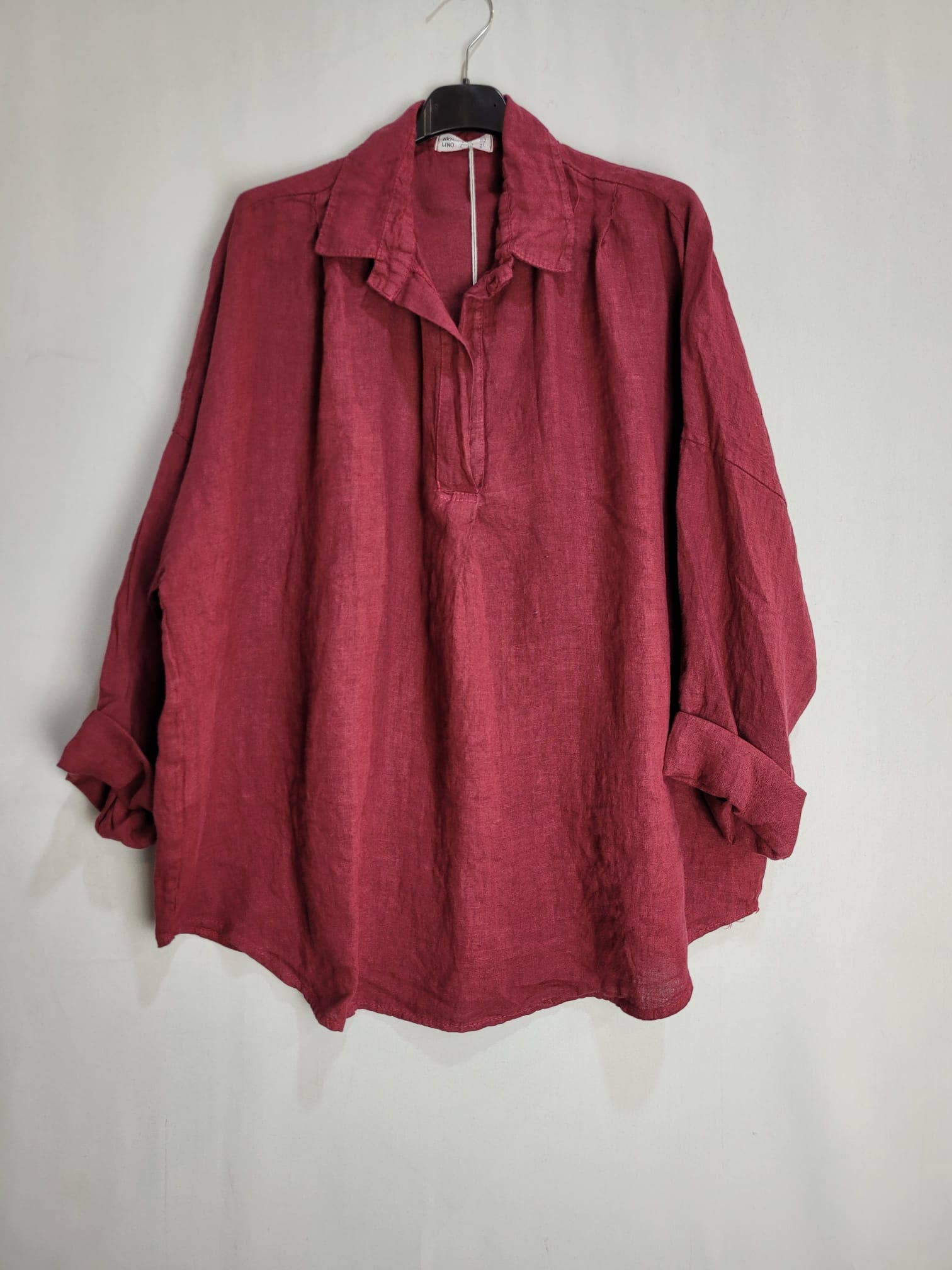 LINEN & COTTON HOUSE – Túnica - Mulher por atacado – CAMISA DE LINHO PARA MULHER 97188ROUPA PRIMAVERA VERÃO20