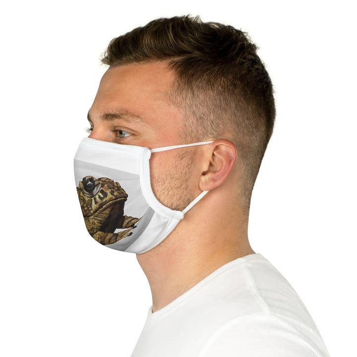 Marick Booster – Großhandel Mund-/Gesichtsschutz – Yellow Toad Gesichtsmaske aus Baumwolle (EU)