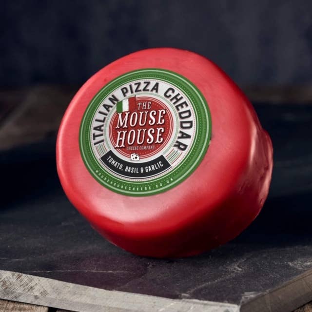 The Mouse House Cheese Company – wholesale Cheese – Italian Pizza 200g Truckle
