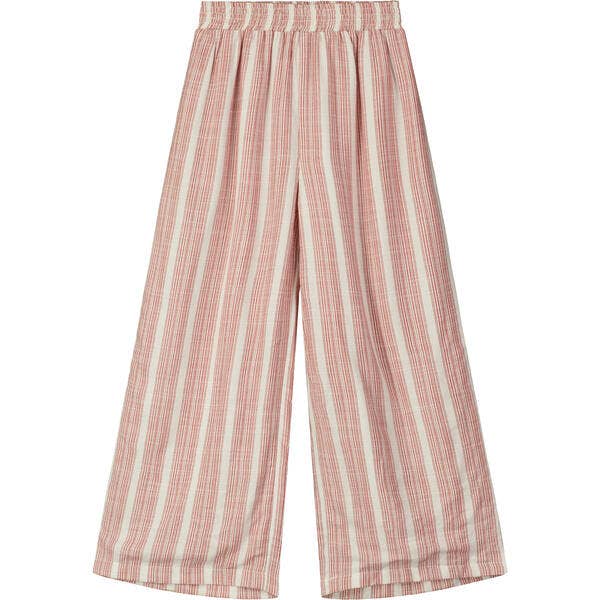 Palazzo Pants in pink and white stripe for wholesale by Poppet & Fox