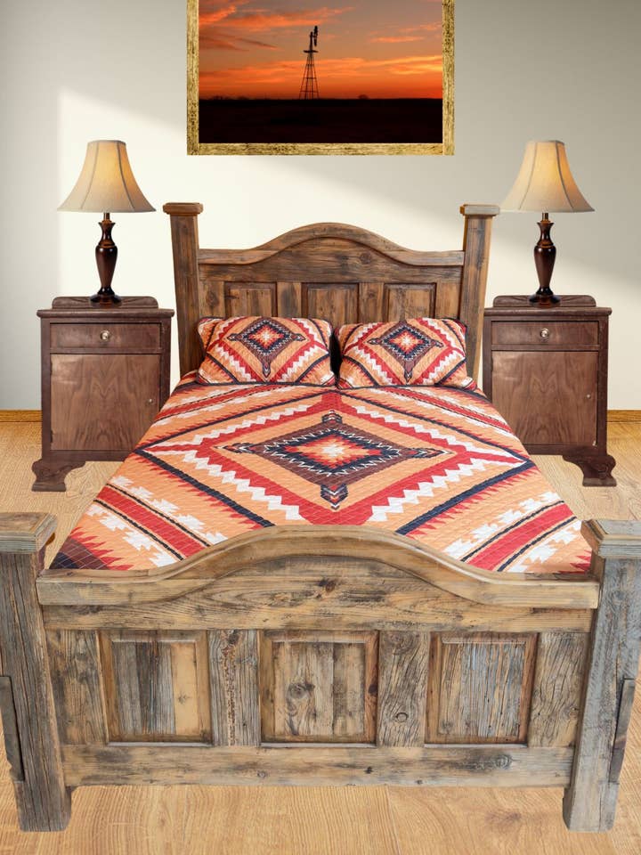 Ensemble de literie matelassée premium 3 pièces #6 pour la vente par El Paso Saddleblanket