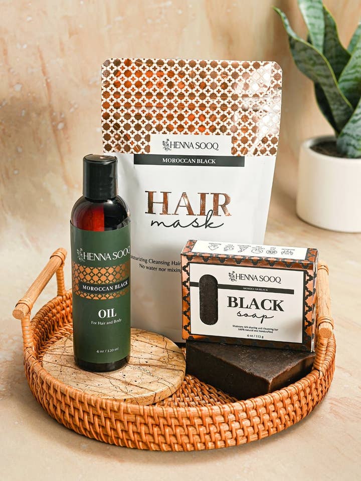 Marokkanisches schwarzes Paket für den Großhandel von Henna Sooq