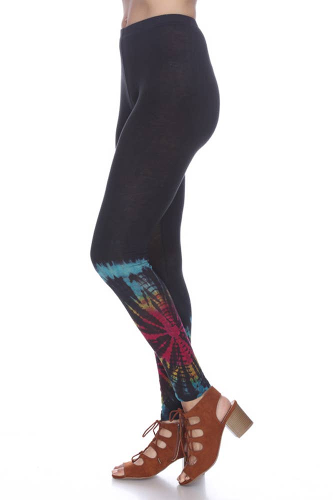 Rising International Inc - Wholesale Leggings - Dames - Rayon Tie Dye Leggings RS17180