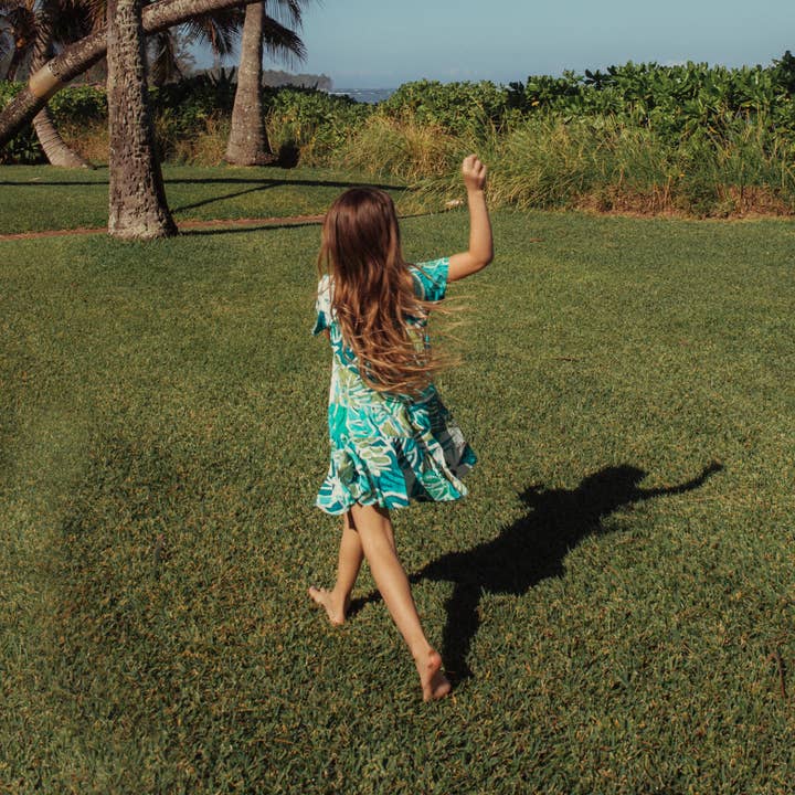 Robe Hattie pour filles : XS (4/5) - L (12/14) - Garden Isle pour la vente par JAMS World