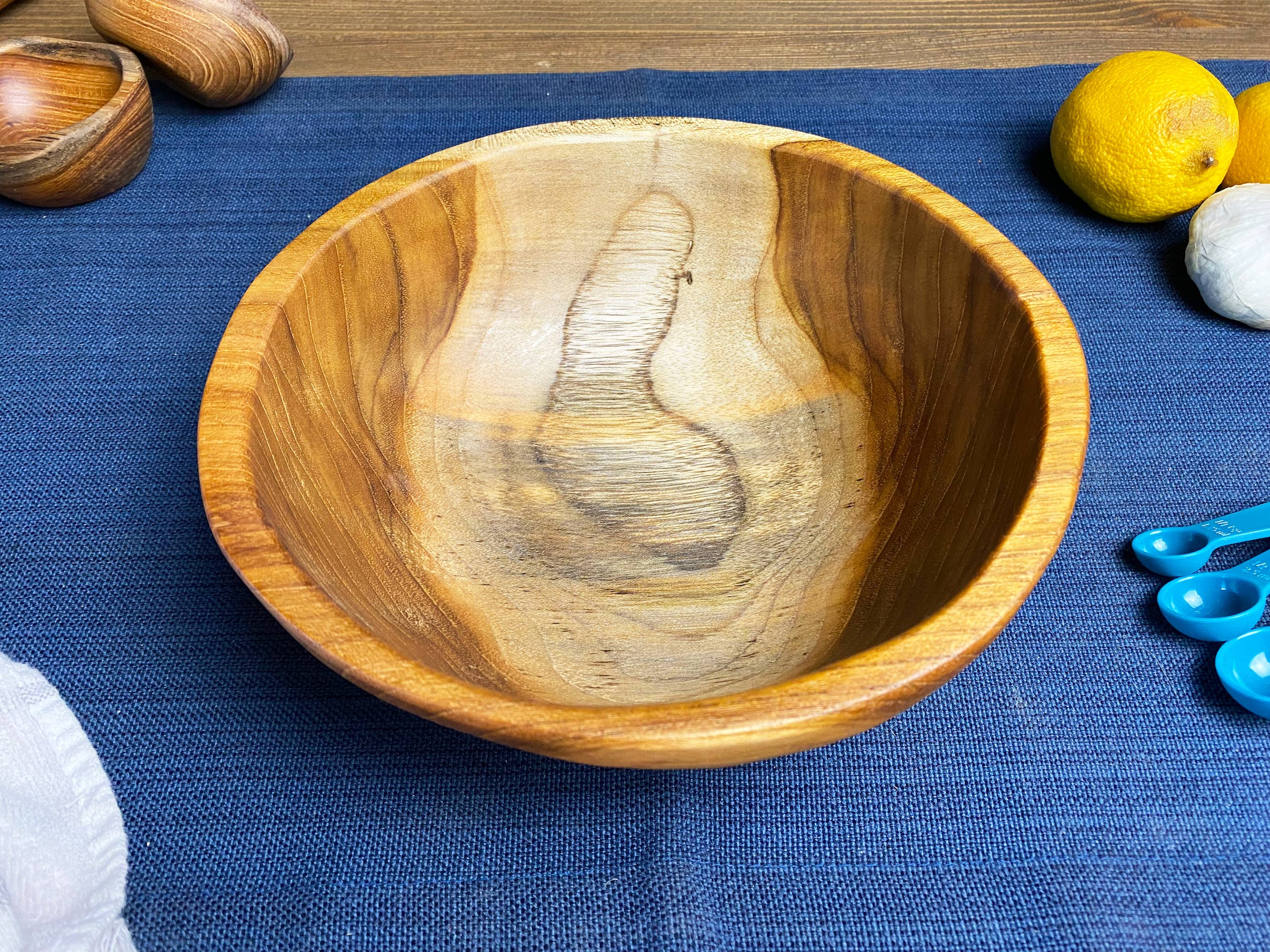 Tuckahoe Hardwoods - Wholesale Bowl - Small Live Edge Salvaged Teak Bowl - Hand Carved Wood Bowl3
