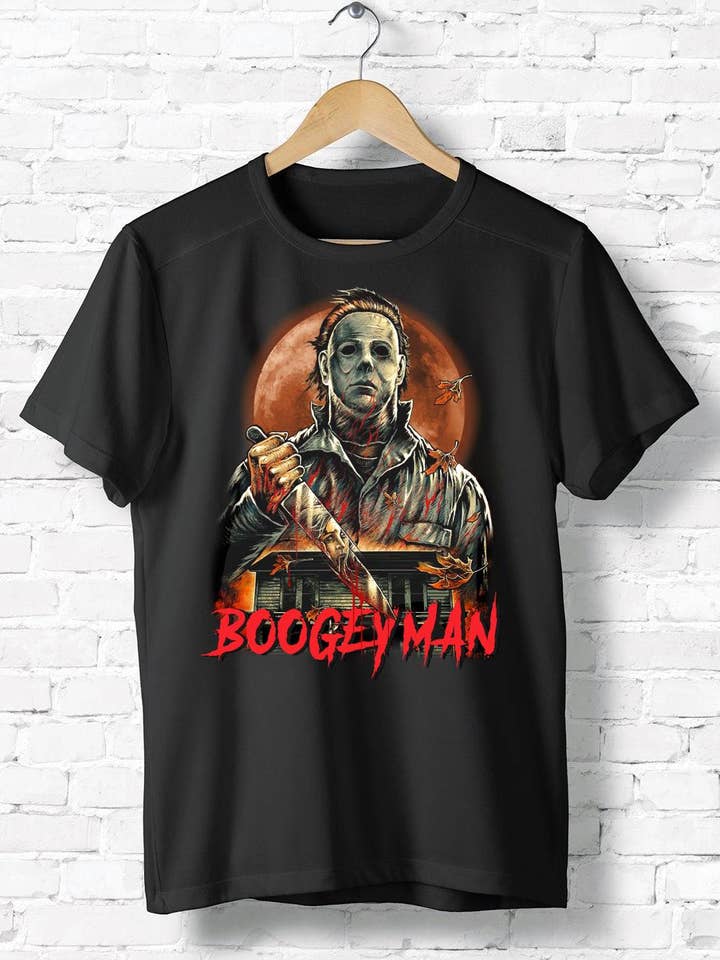 Michael Myers Boogeyman Shirt, Horror Characters Shirt for wholesale by iBuyCanvas
