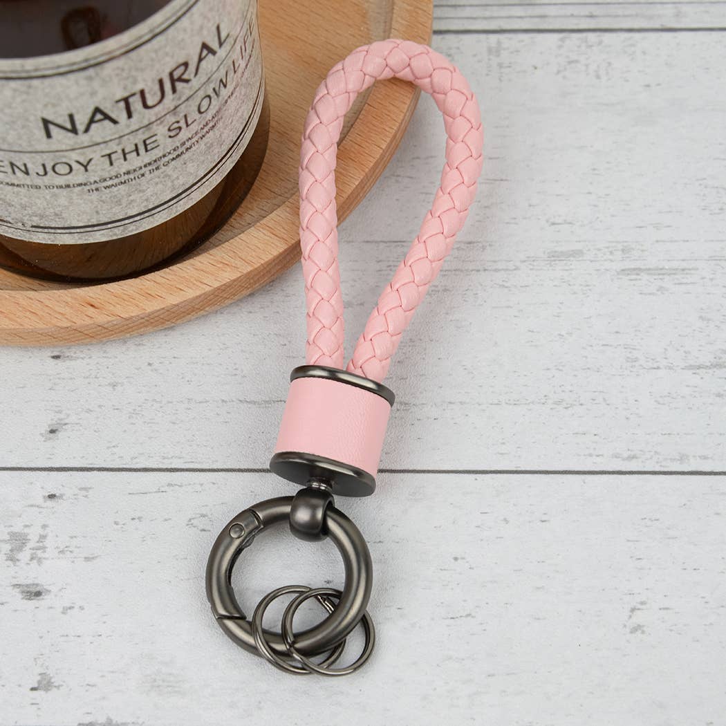 SoapElenGlen - Wholesale Keychain - Women's - Handmade Braided Leather Keychain3