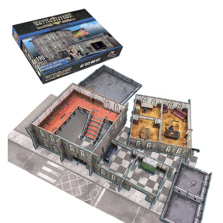 QMDirect - Wholesale Board Game - Battle Systems: Urban Art Deco High-Rise